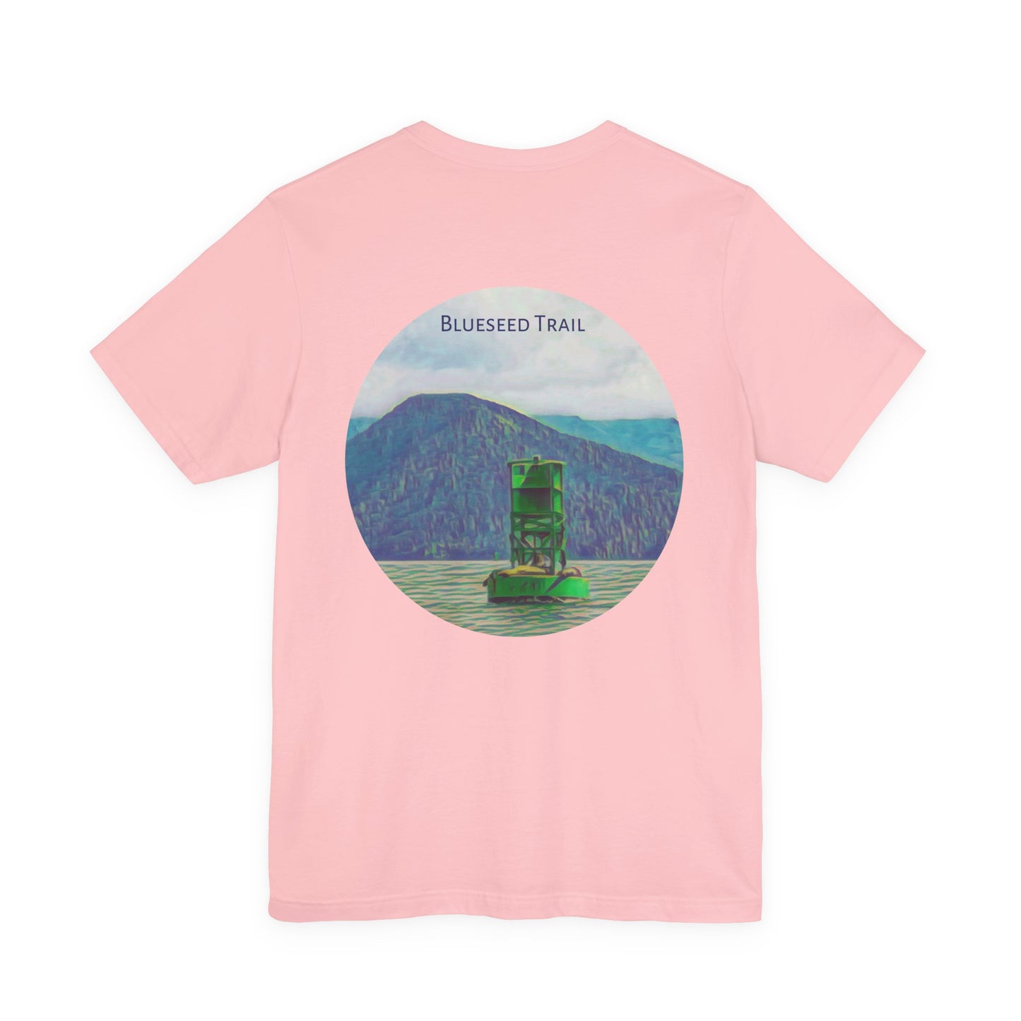 Blueseed Trail Short Sleeve Tee - Relaxed Vibe, Perfect for Outdoor Lovers, Nature Enthusiasts, Hiking, Travel, Gift Idea