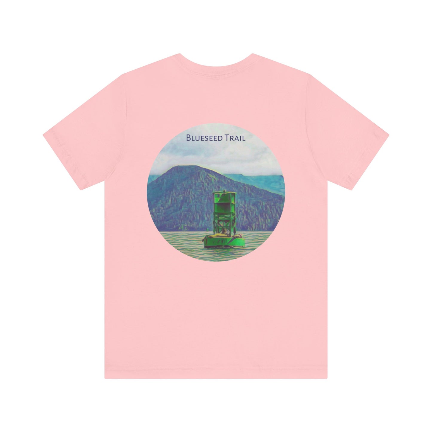 Blueseed Trail Short Sleeve Tee - Relaxed Vibe, Perfect for Outdoor Lovers, Nature Enthusiasts, Hiking, Travel, Gift Idea