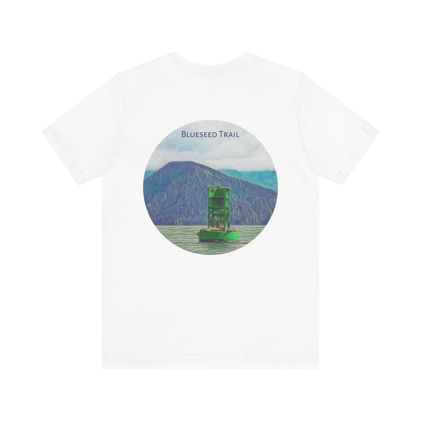 Blueseed Trail Short Sleeve Tee - Relaxed Vibe, Perfect for Outdoor Lovers, Nature Enthusiasts, Hiking, Travel, Gift Idea