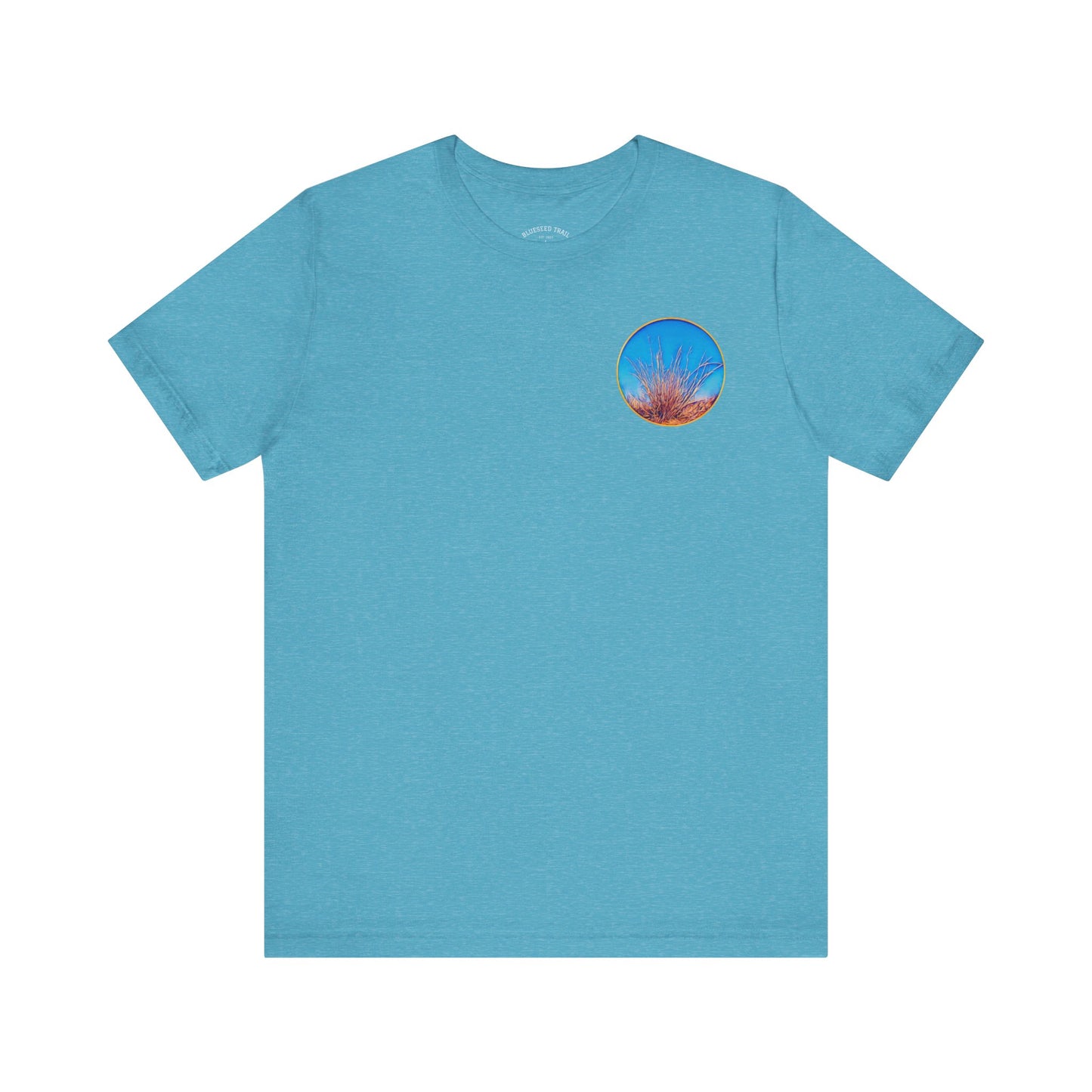 Blueseed Trail Short Sleeve Tee - Relaxed Vibe, Perfect for Outdoor Lovers, Nature Enthusiasts, Hiking, Travel, Gift Idea