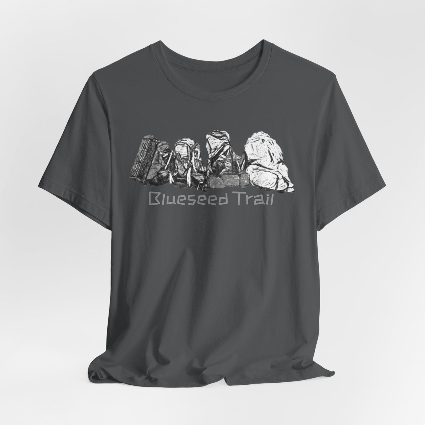 Blueseed Trail T-Shirt — Hiking Backpack Graphic Tee