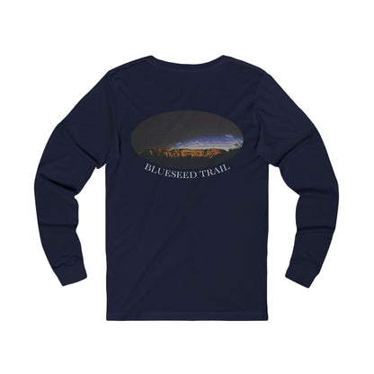 Blueseed Trail- Night Sky Long Sleeve Tee