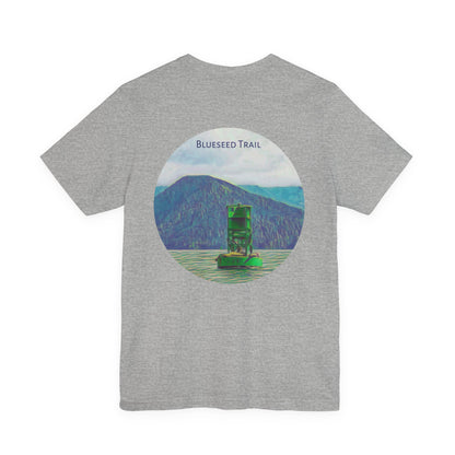 Blueseed Trail Short Sleeve Tee - Relaxed Vibe, Perfect for Outdoor Lovers, Nature Enthusiasts, Hiking, Travel, Gift Idea