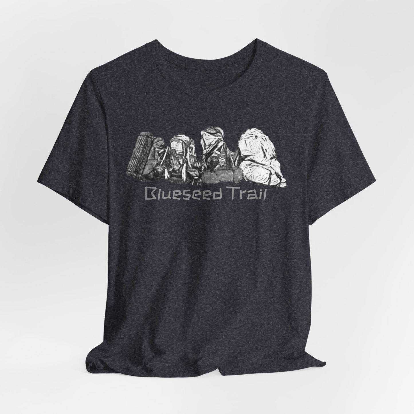 Blueseed Trail T-Shirt — Hiking Backpack Graphic Tee
