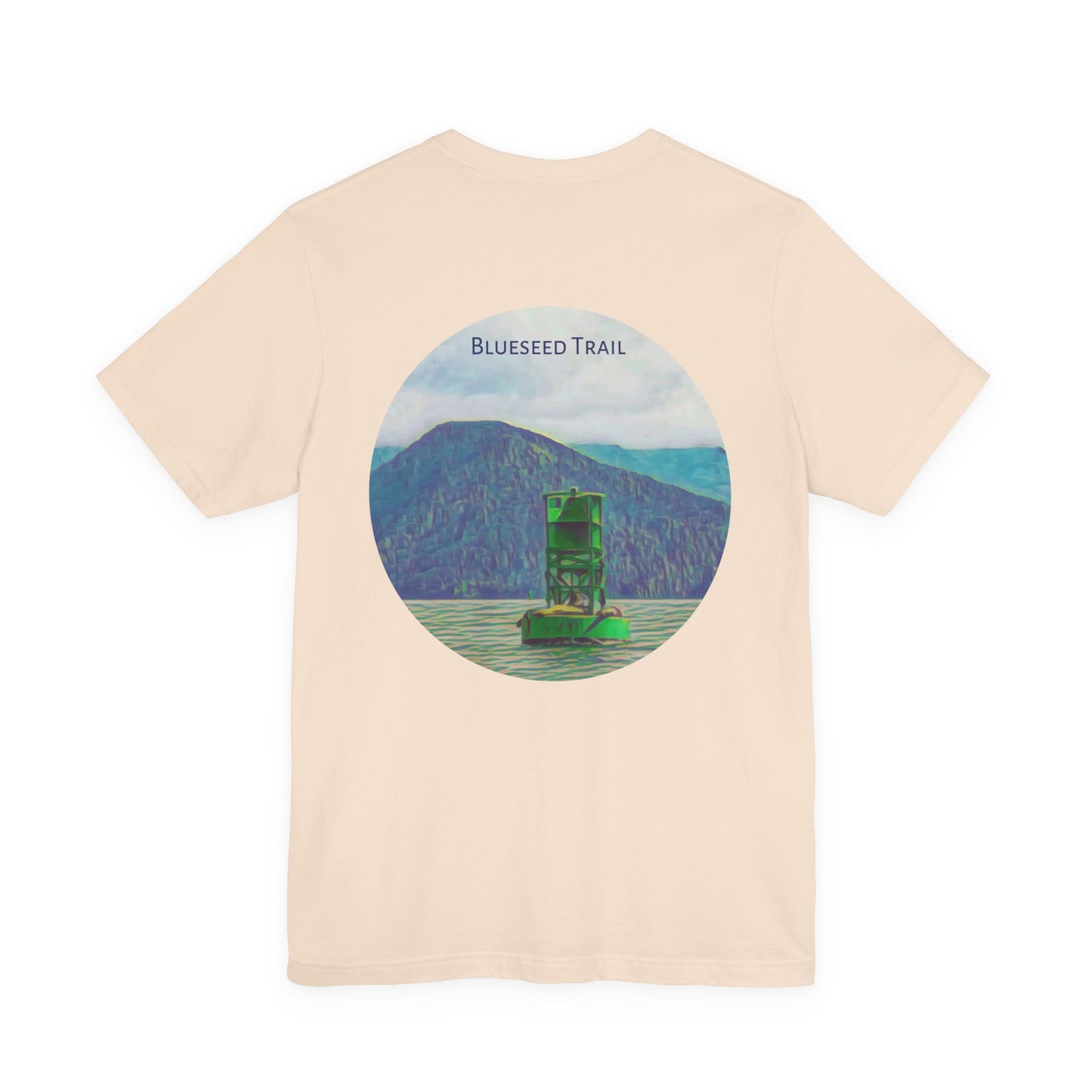 Blueseed Trail Short Sleeve Tee - Relaxed Vibe, Perfect for Outdoor Lovers, Nature Enthusiasts, Hiking, Travel, Gift Idea