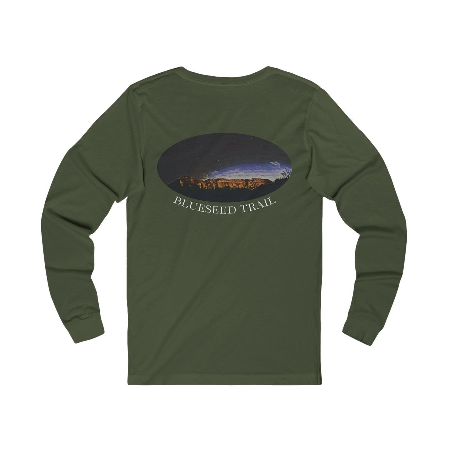 Blueseed Trail- Night Sky Long Sleeve Tee