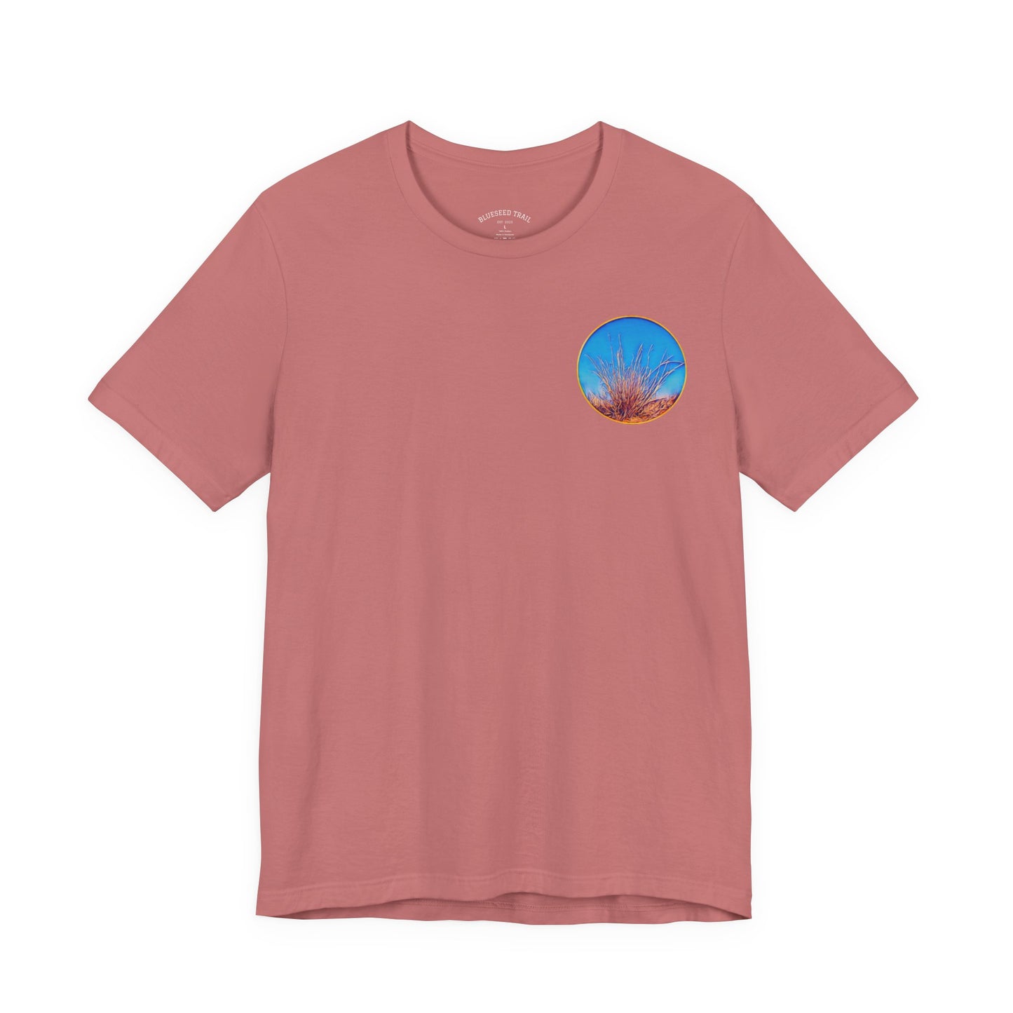 Blueseed Trail Short Sleeve Tee - Relaxed Vibe, Perfect for Outdoor Lovers, Nature Enthusiasts, Hiking, Travel, Gift Idea