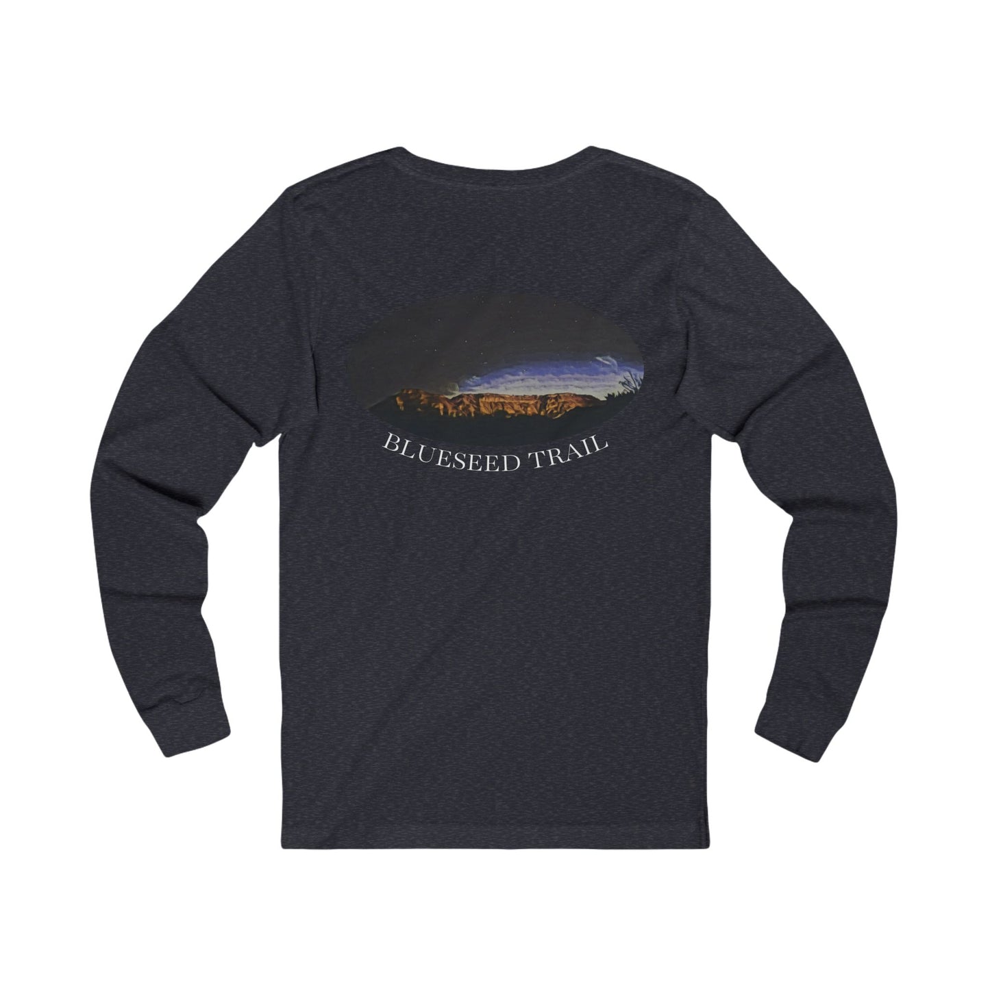 Blueseed Trail- Night Sky Long Sleeve Tee