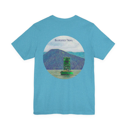 Blueseed Trail Short Sleeve Tee - Relaxed Vibe, Perfect for Outdoor Lovers, Nature Enthusiasts, Hiking, Travel, Gift Idea