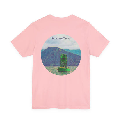 Blueseed Trail Short Sleeve Tee - Relaxed Vibe, Perfect for Outdoor Lovers, Nature Enthusiasts, Hiking, Travel, Gift Idea