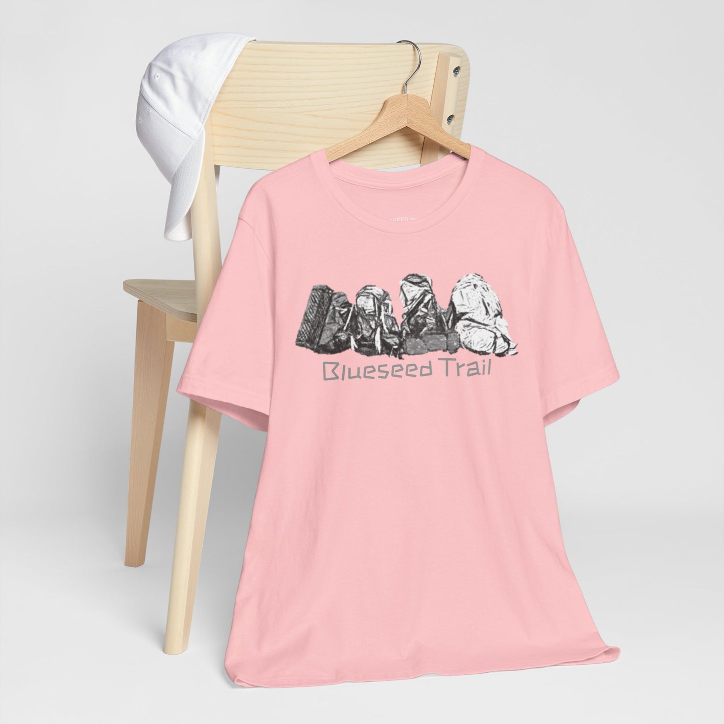 Blueseed Trail T-Shirt — Hiking Backpack Graphic Tee