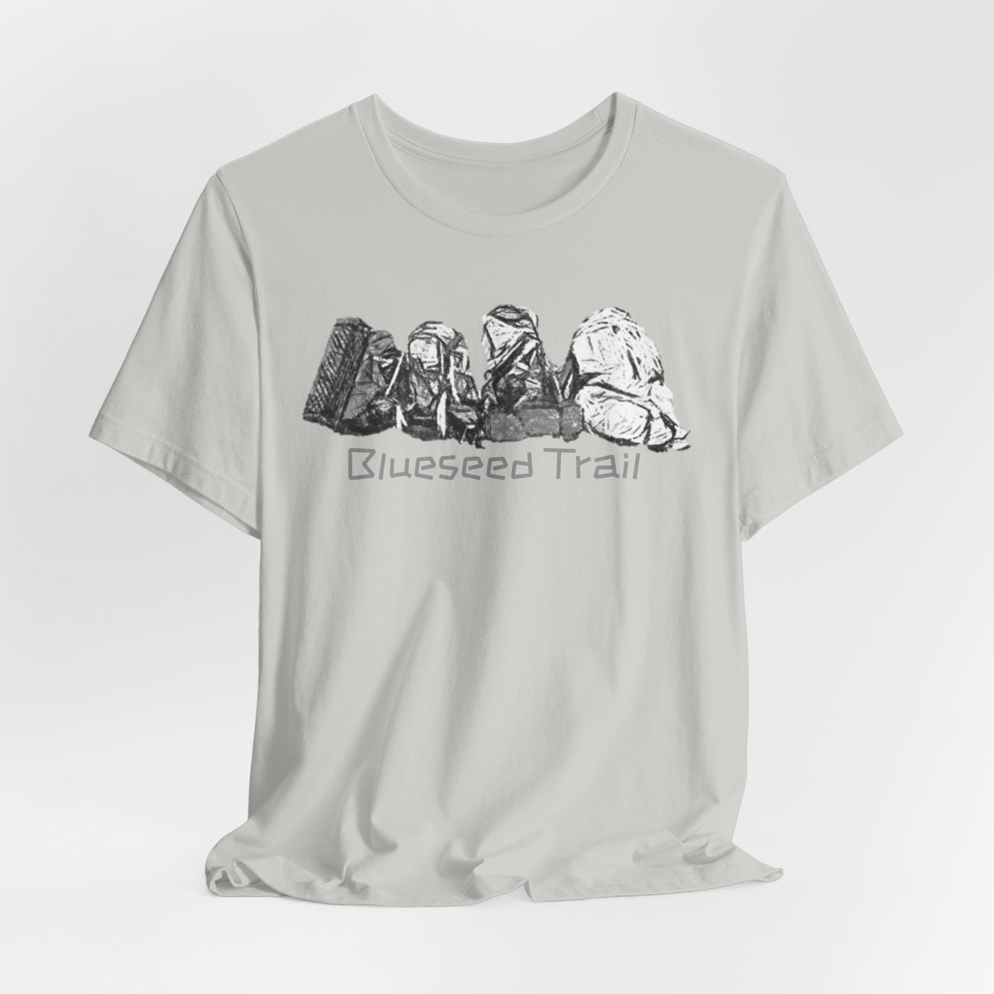 Blueseed Trail T-Shirt — Hiking Backpack Graphic Tee