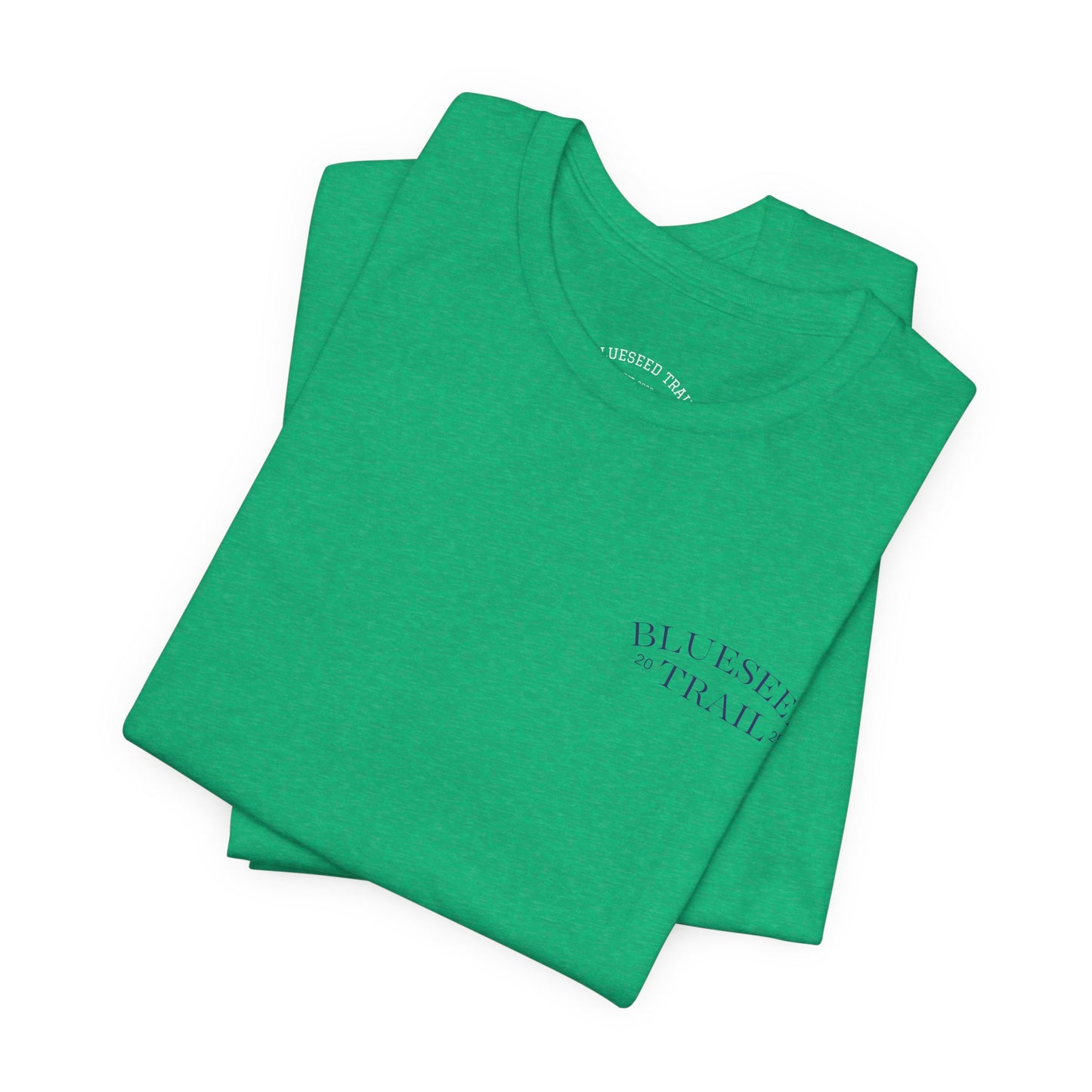 BlueSeed Trail T‑Shirt – Retro Purple Trees Graphic Tee