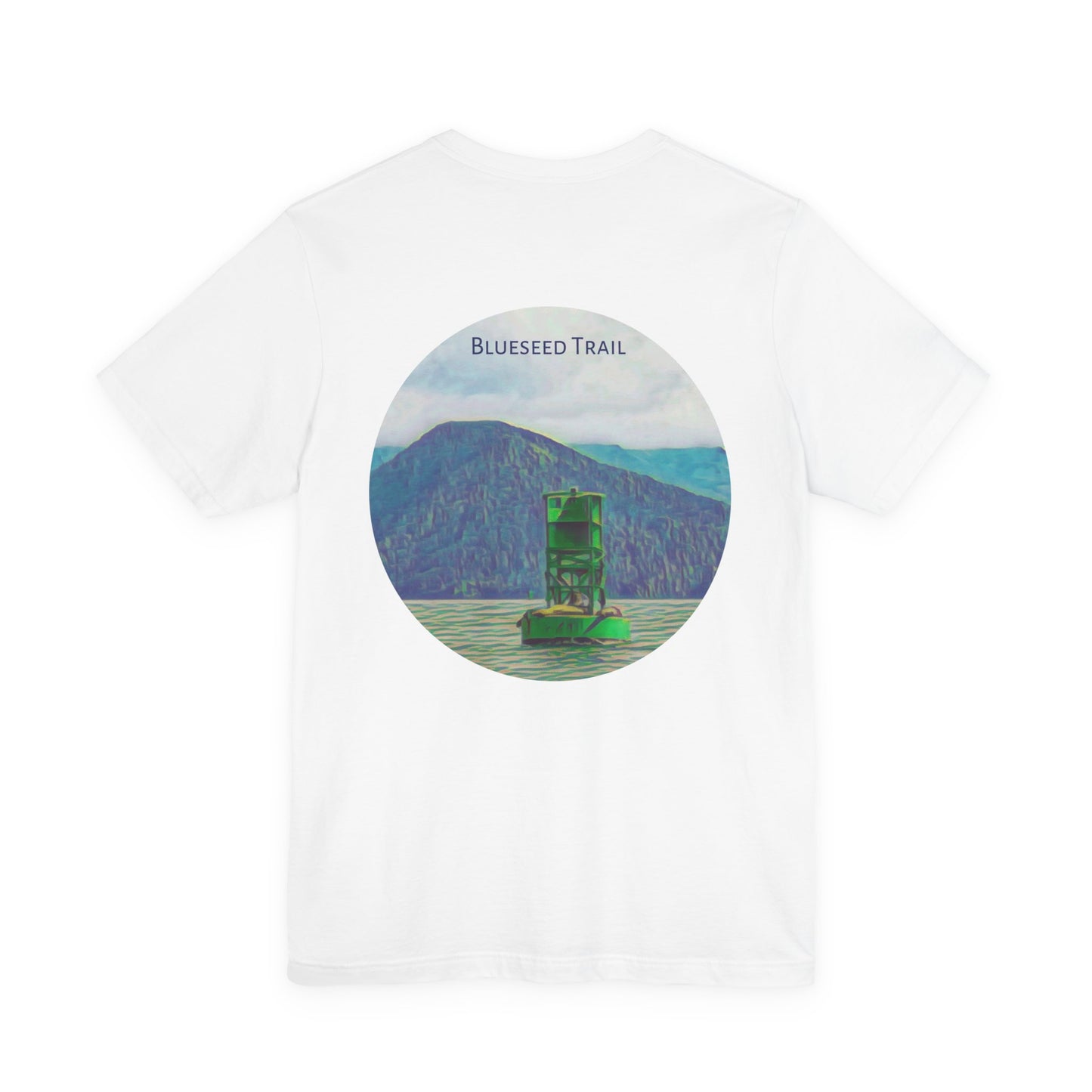 Blueseed Trail Short Sleeve Tee - Relaxed Vibe, Perfect for Outdoor Lovers, Nature Enthusiasts, Hiking, Travel, Gift Idea