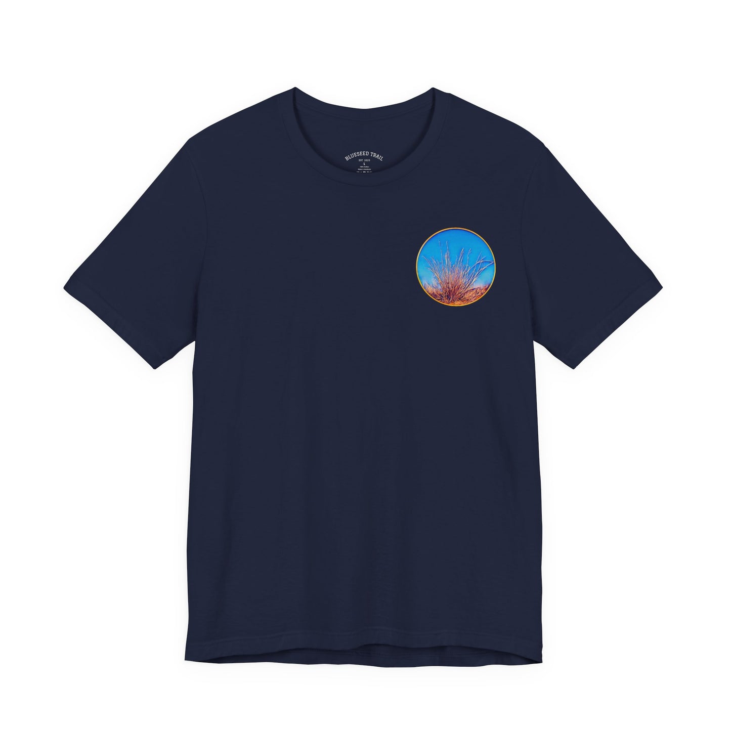 Blueseed Trail Short Sleeve Tee - Relaxed Vibe, Perfect for Outdoor Lovers, Nature Enthusiasts, Hiking, Travel, Gift Idea
