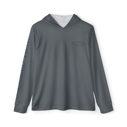 Men's Sports Warmup Hoodie — Lightweight Athletic Pullover (Dark Grey)