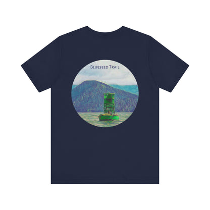 Blueseed Trail Short Sleeve Tee - Relaxed Vibe, Perfect for Outdoor Lovers, Nature Enthusiasts, Hiking, Travel, Gift Idea