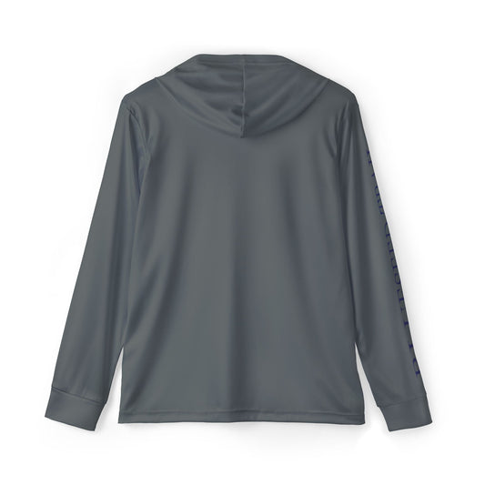Men's Sports Warmup Hoodie — Lightweight Athletic Pullover (Dark Grey)