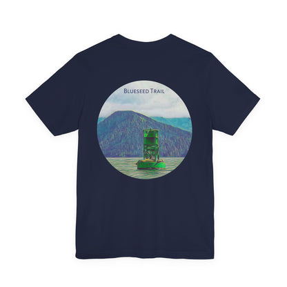 Blueseed Trail Short Sleeve Tee - Relaxed Vibe, Perfect for Outdoor Lovers, Nature Enthusiasts, Hiking, Travel, Gift Idea