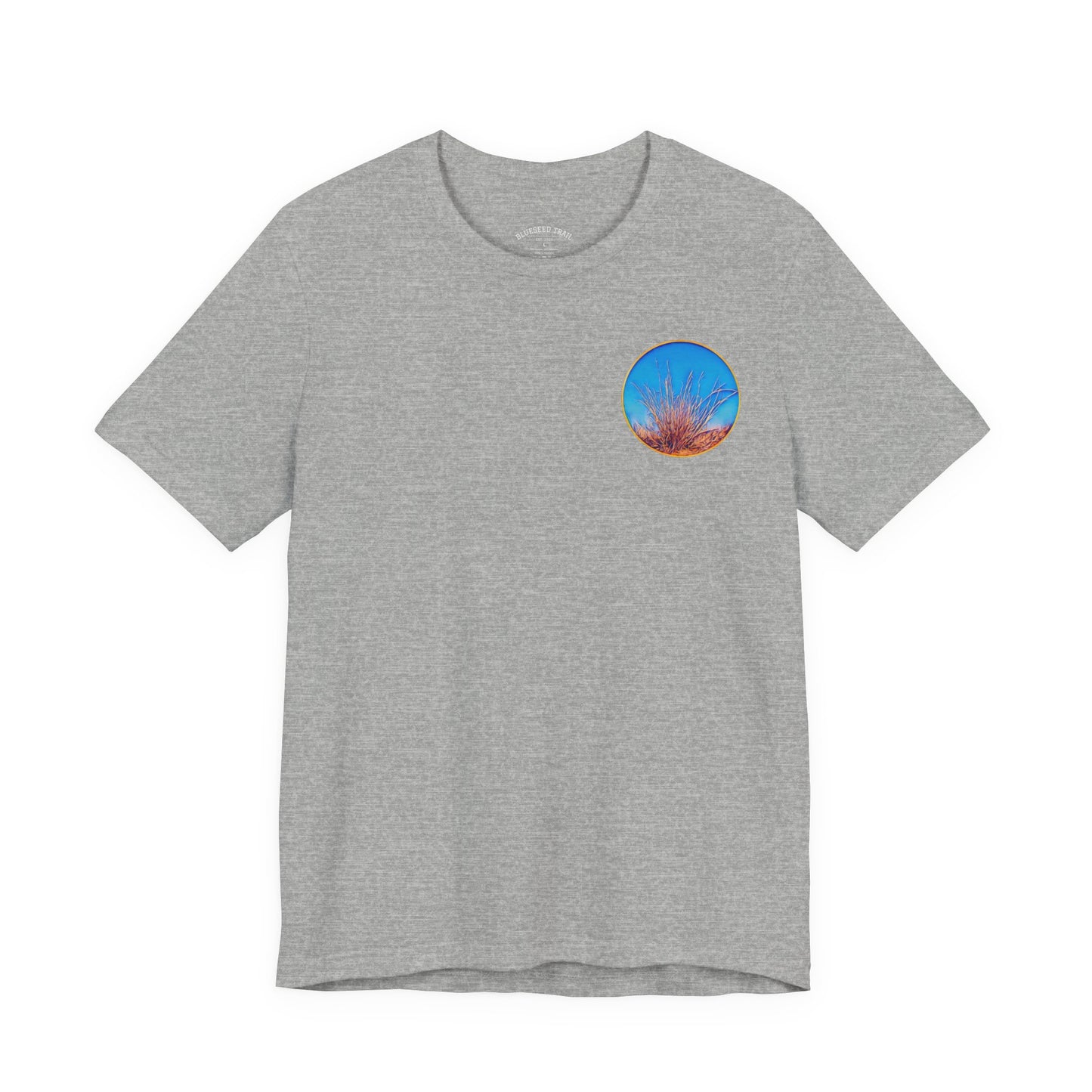 Blueseed Trail Short Sleeve Tee - Relaxed Vibe, Perfect for Outdoor Lovers, Nature Enthusiasts, Hiking, Travel, Gift Idea