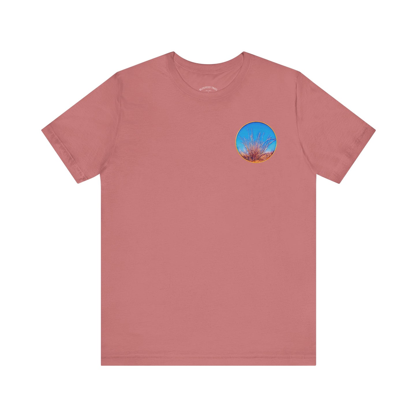 Blueseed Trail Short Sleeve Tee - Relaxed Vibe, Perfect for Outdoor Lovers, Nature Enthusiasts, Hiking, Travel, Gift Idea