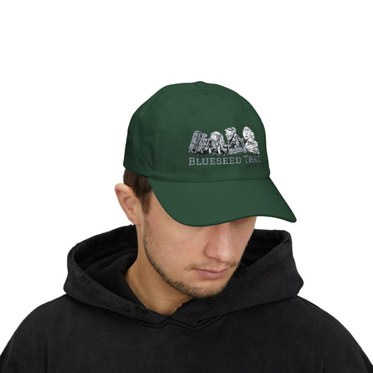 Dad Cap — Blueseed Trail Backpack Embroidered Hat
