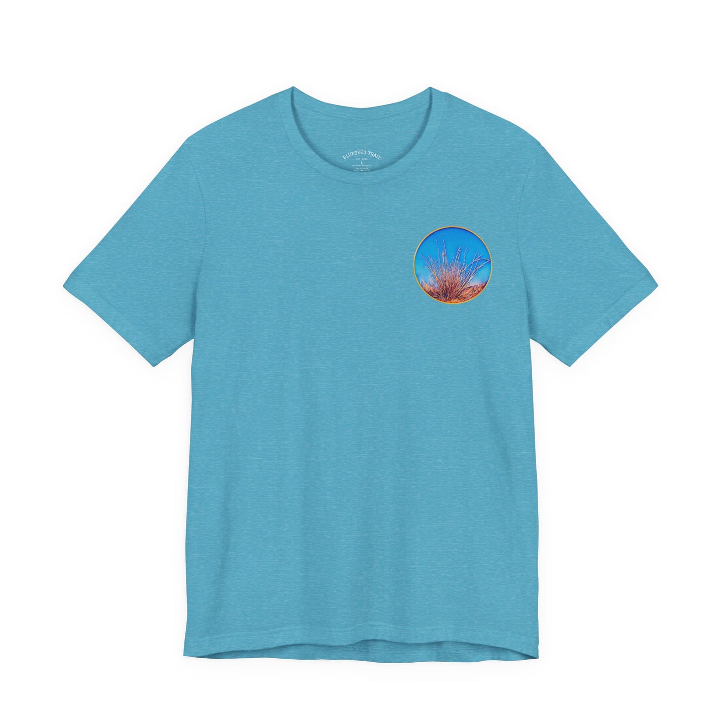Blueseed Trail Short Sleeve Tee - Relaxed Vibe, Perfect for Outdoor Lovers, Nature Enthusiasts, Hiking, Travel, Gift Idea